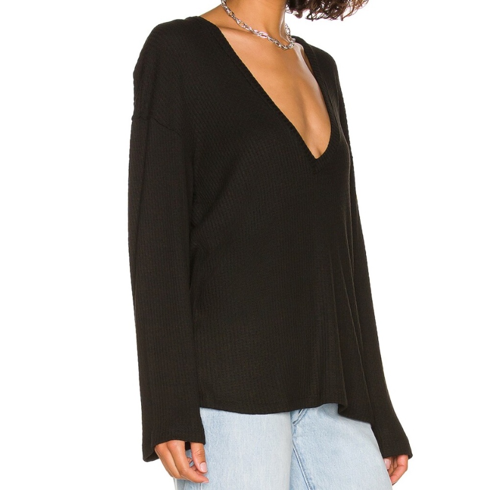 Lovers and Friends Deep V Neck Top